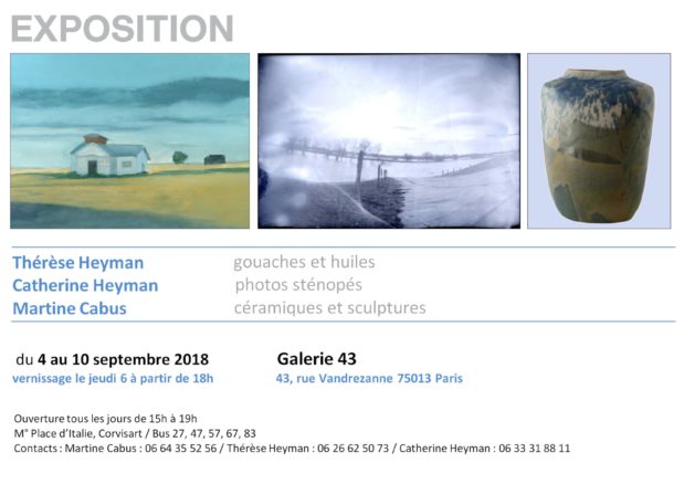 Exposition a paris gouaches et huiles des etats unis et photos sténopés Eposition a paris gouaches et huiles des etats unis et photos sténopés